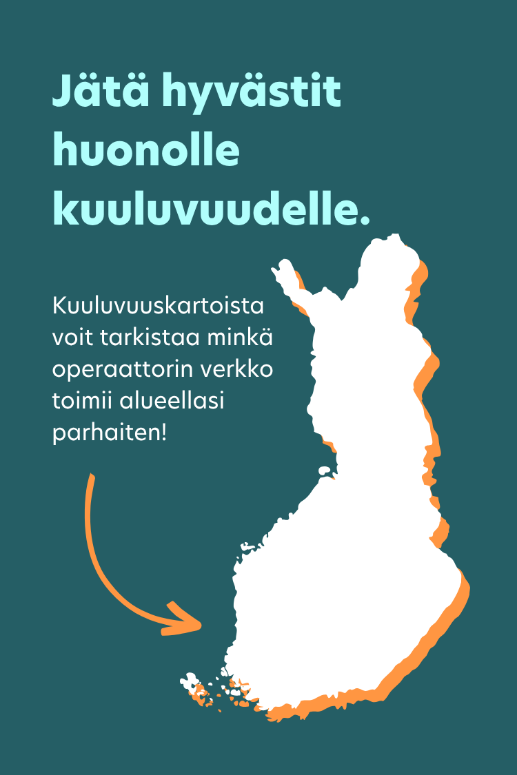 Yritysliittymät 24 kuuluvuus